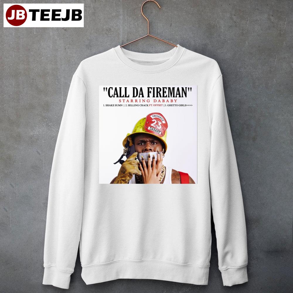 Dababy – Call Da Fireman Album 2023 Unisex T-Shirt