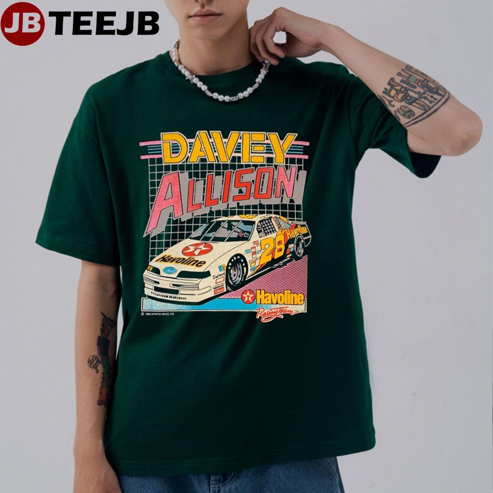 Davey Allison Havoline Vintage Racing Unisex T-Shirt