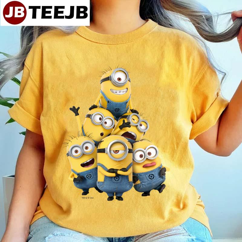 Despicable Me Pyramid Of Minions Unisex T-Shirt