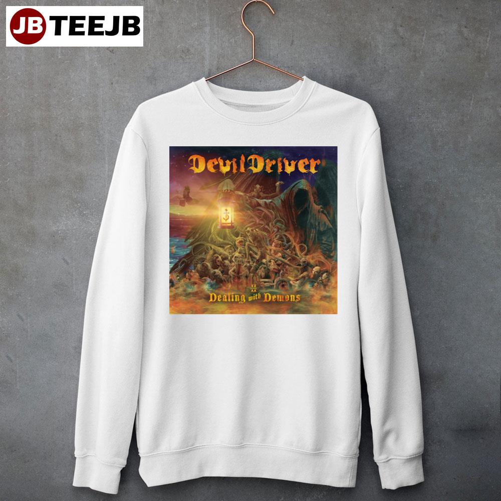 Devildriver Dealing With Demons Vol. Ii Album 2023 Unisex T-Shirt