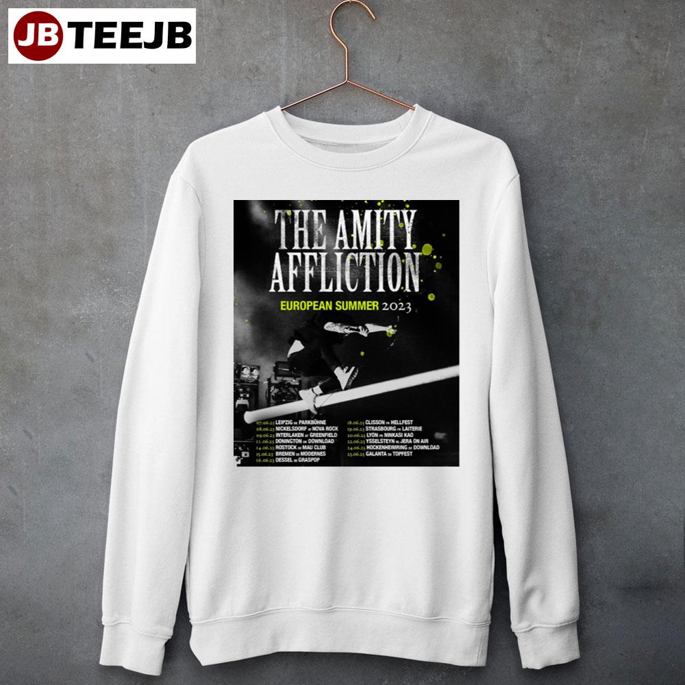 European Summer The Amity Affliction Tour June 2023 Unisex T-Shirt