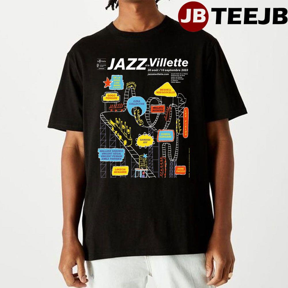 Festival Jazz À La Villette 2023 Kokoroko, The Fearless Flyers Unisex T-Shirt