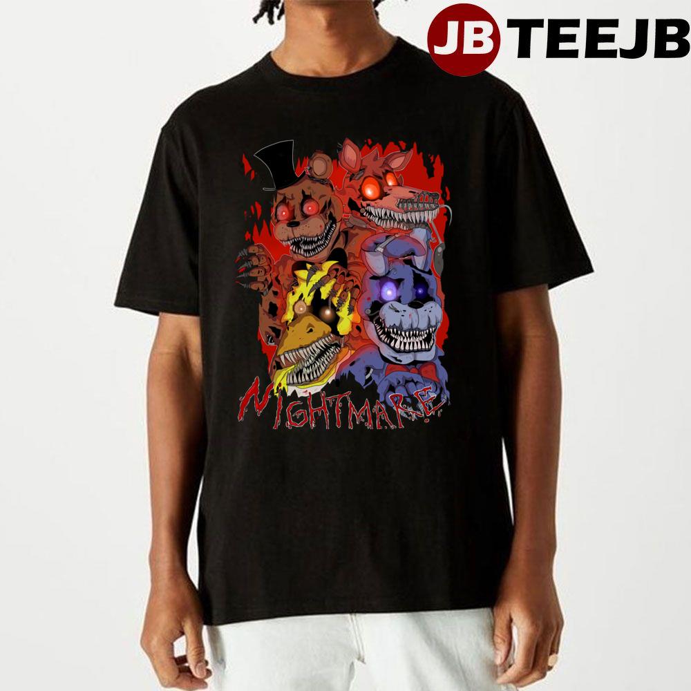 Fnaf 4 Nightmare Five Nights At Freddy’s Unisex T-Shirt