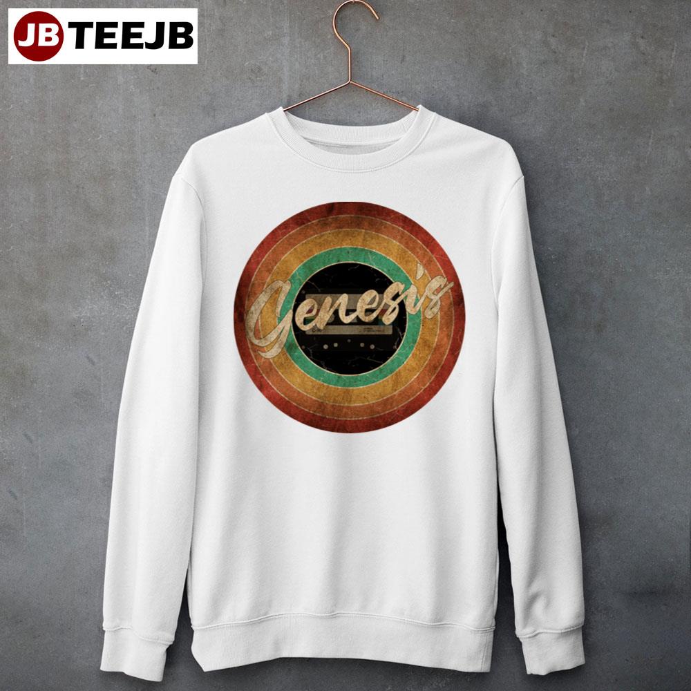 Genesis Vintage Circle Art Unisex T-Shirt