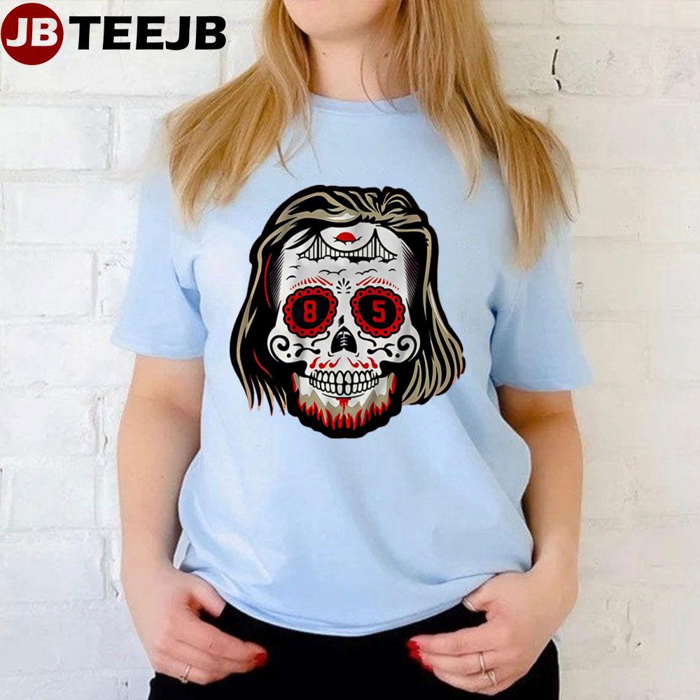 George Kittle Sugar Skull Unisex T-Shirt