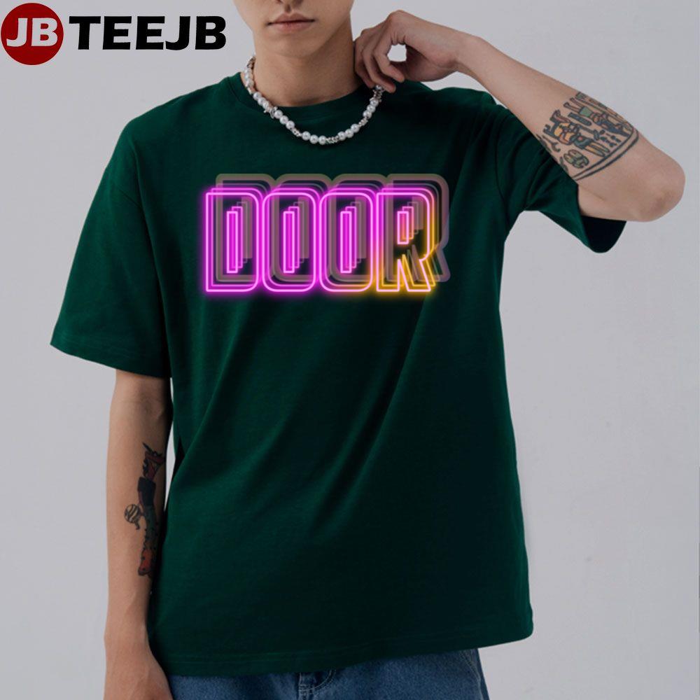 Gradient Door Unisex T-Shirt