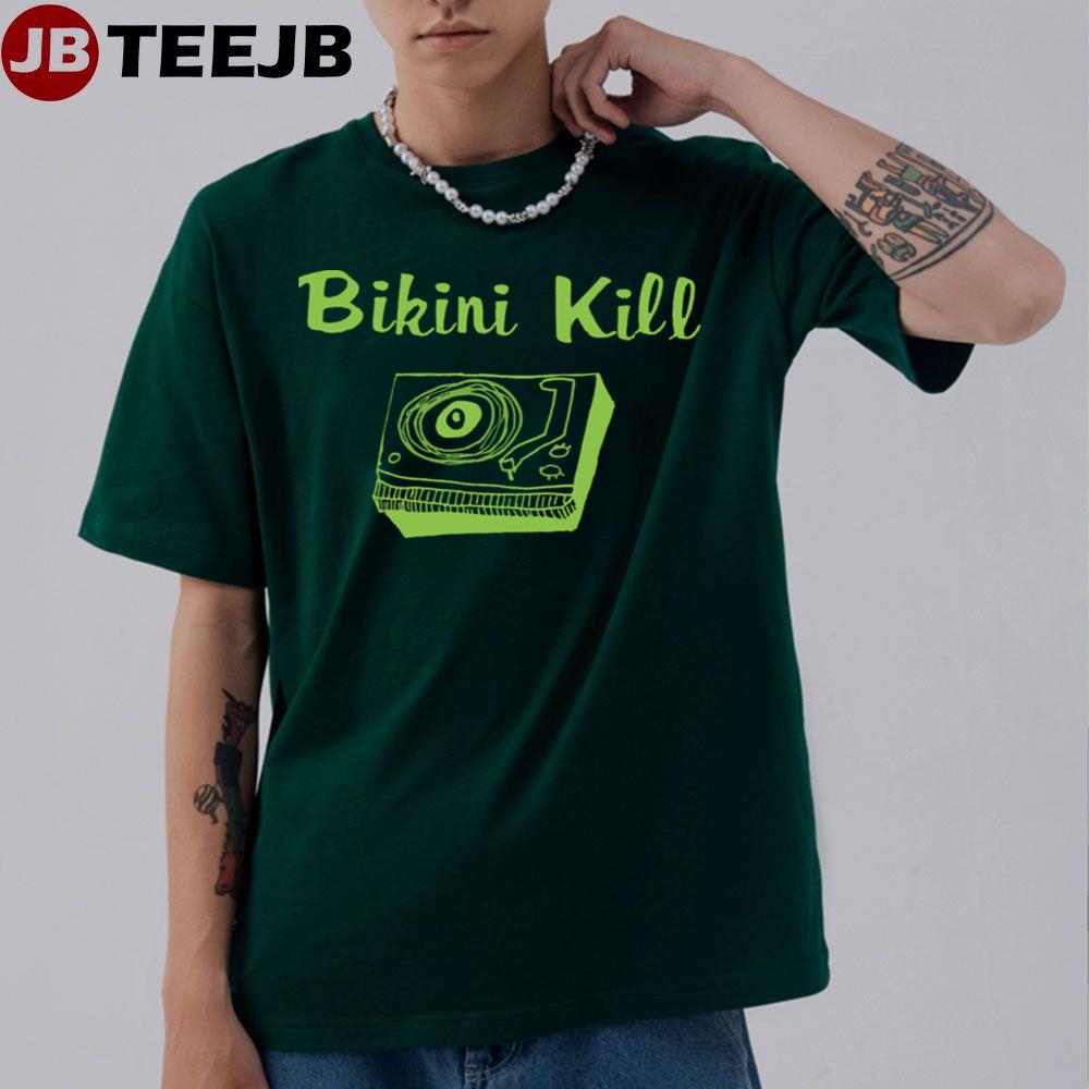 Green Art Bikini Kill Band Unisex T-Shirt