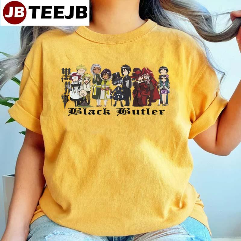 Group Chibi Black Butler Unisex T-Shirt