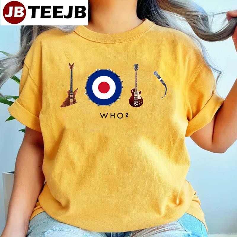 Guitar The Who Unisex T-Shirt