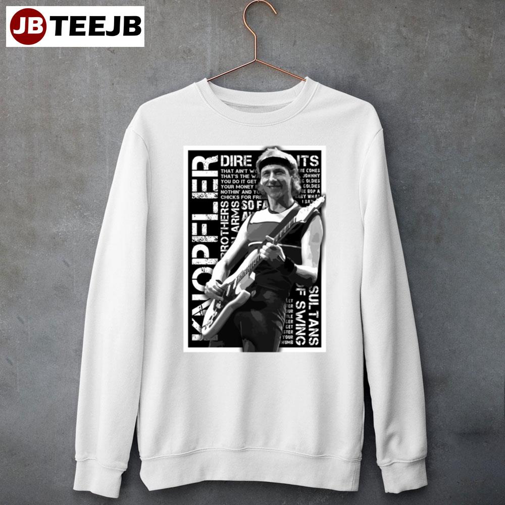 Guitare Red Dire Straits Unisex Sweatshirt