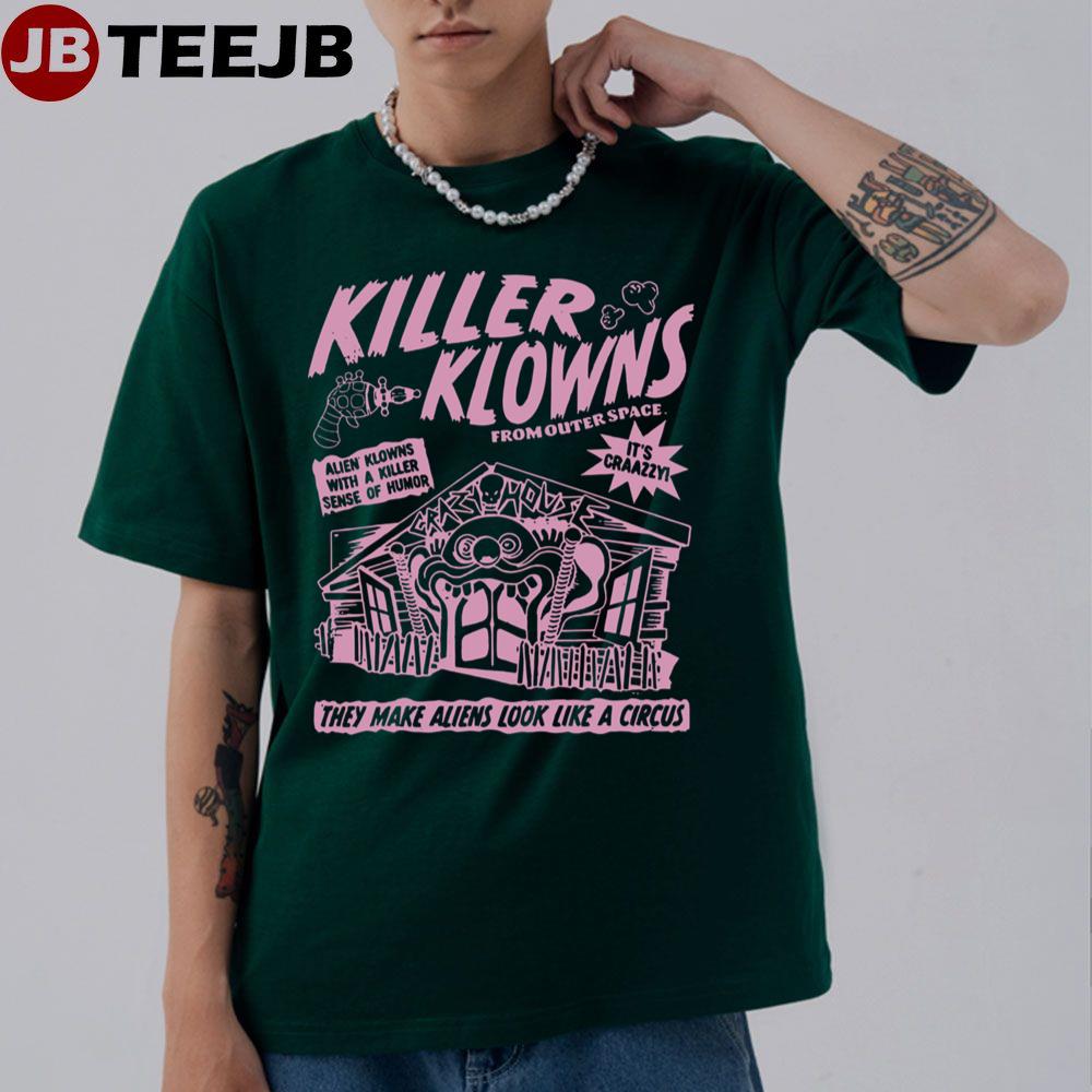 Horror Movie Merch Killer Klowns From Outer Space Unisex T-Shirt