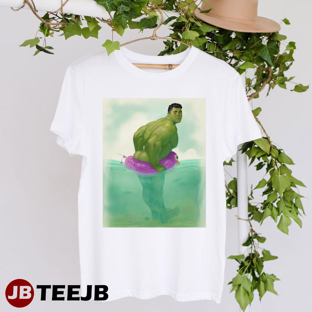 Hulk Swimming Unisex T-Shirt