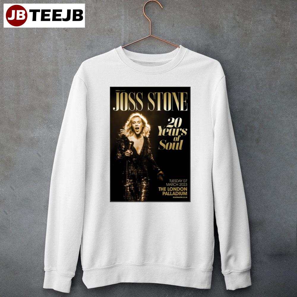 Joss Stone 20 Years Of Soul March 2023 Unisex T-Shirt