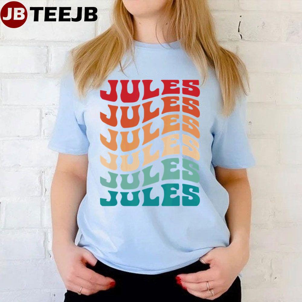 Jules Tie Dye Groovy Hippie 60s 70s Unisex T-Shirt