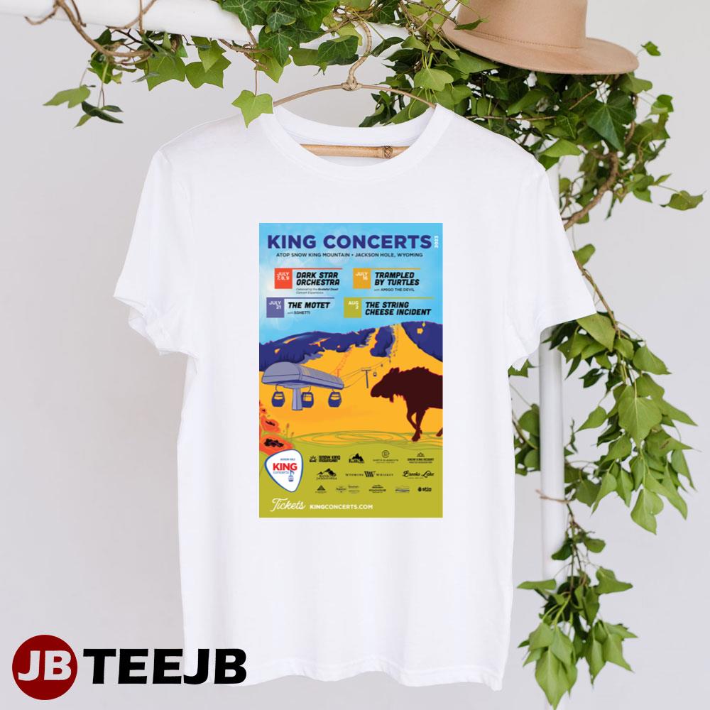 King Concerts Atop Snow King Mountain 2023 Unisex T-Shirt