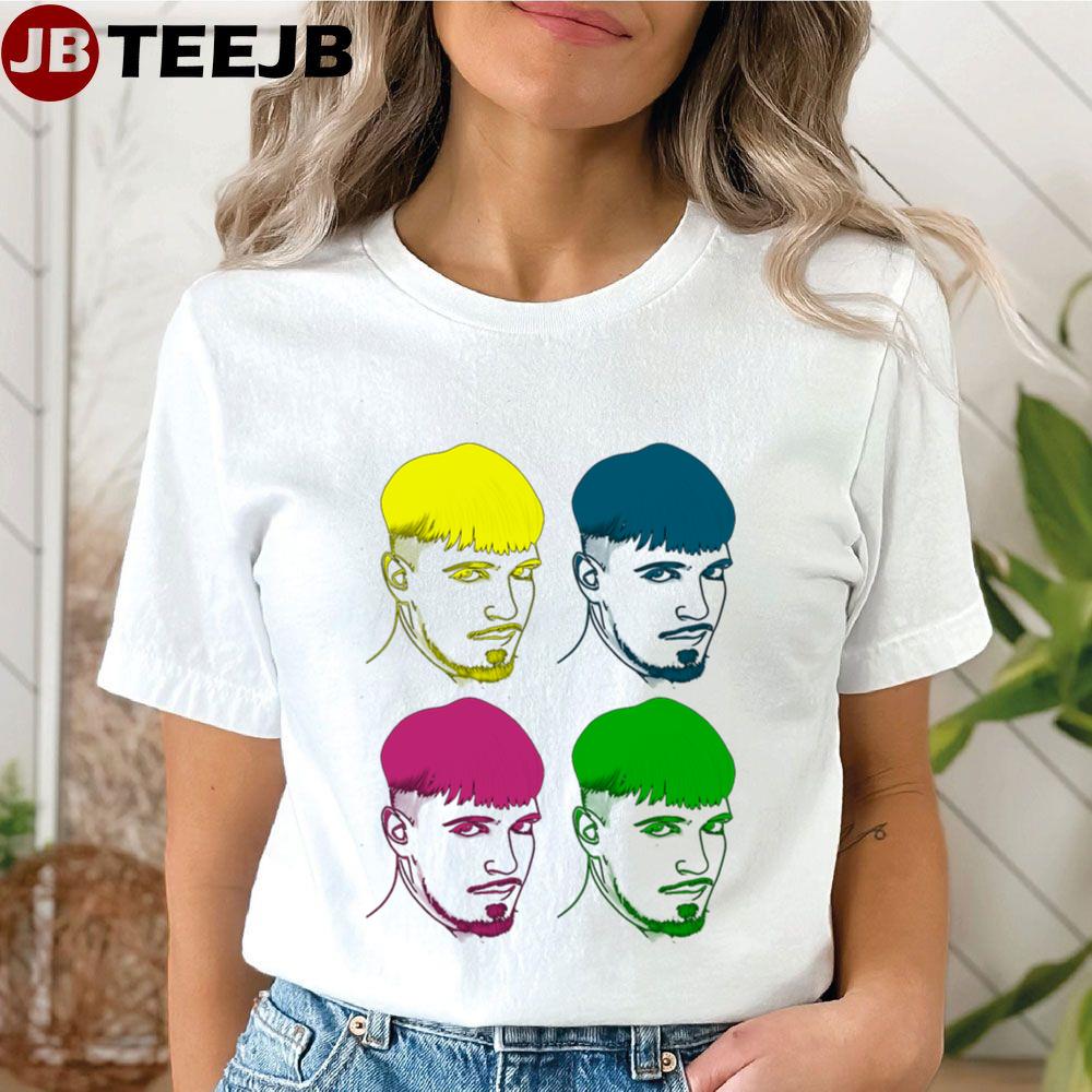 Käärijä Four Colors Pop Art Unisex T-Shirt