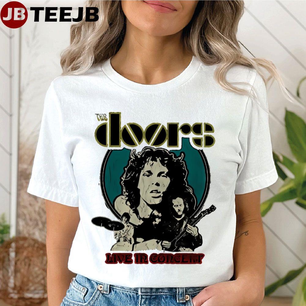 Live In Concert The Doors Band Unisex T-Shirt