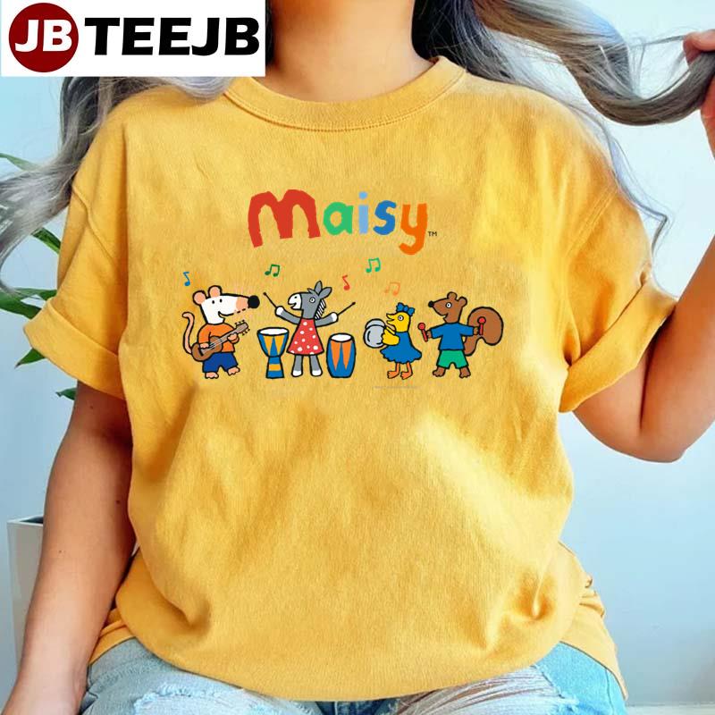 Maisy And Friends Play In The Band Toddler Unisex T-Shirt