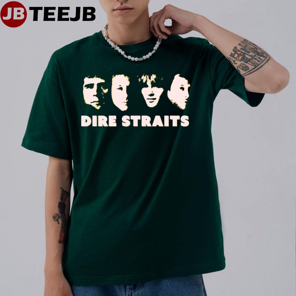 Members Face Dire Straits Unisex T-Shirt