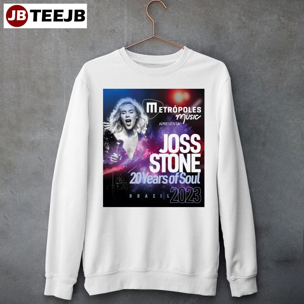 Metropoles Music Joss Stone 20 Years Of Soul Brazil 2023 Unisex T-Shirt