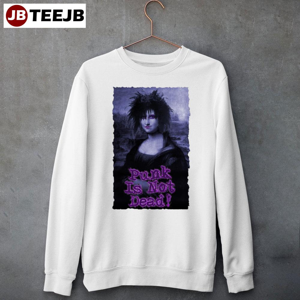 Mona Lisa Punk Is Not Dead Unisex Sweatshirt