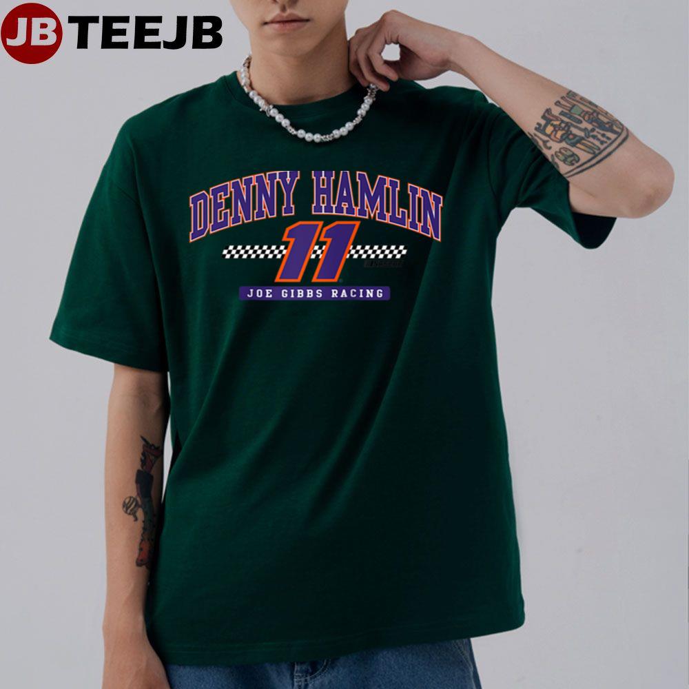 Nascar Denny Hamlin Arch Raglan Baseball Sport Unisex T-Shirt