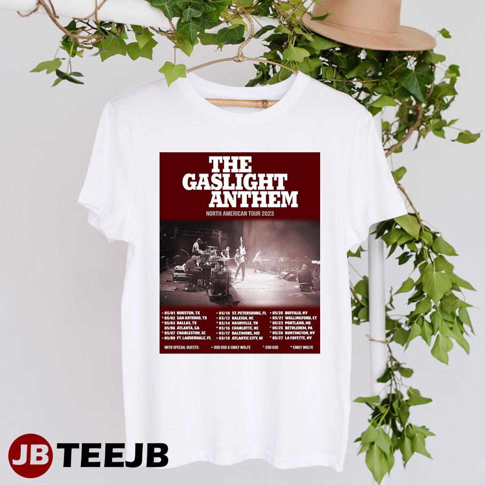 North American Tour Dates 2023 The Gaslight Anthem Unisex T-Shirt