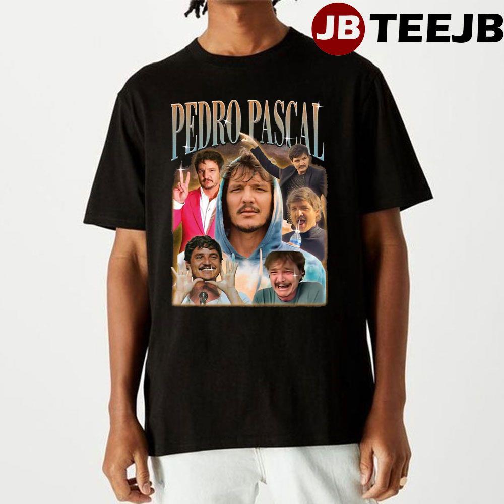 Pedro Pascal Homage Vintage Retro Unisex T-Shirt