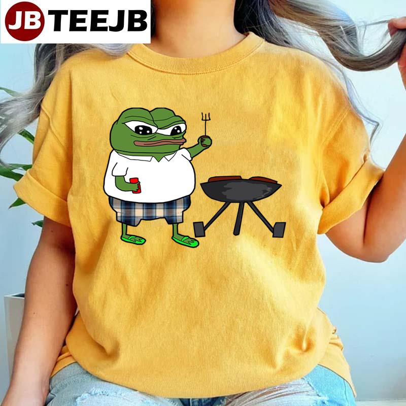 Pepe Grilling Barbeque Apu Unisex T-Shirt