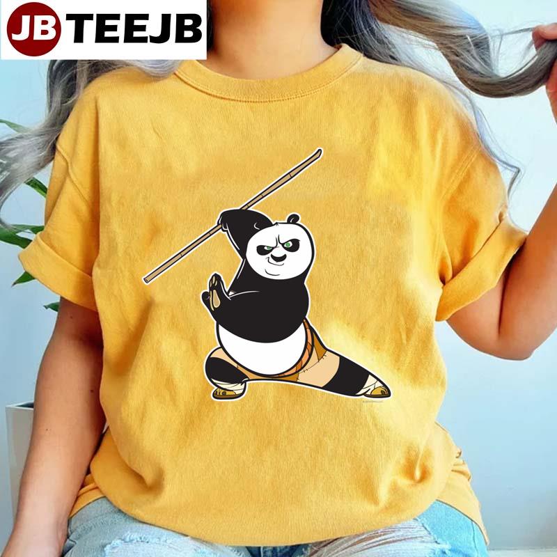 Po Ping Dragon Warrior Kungfu Panda Unisex T-Shirt