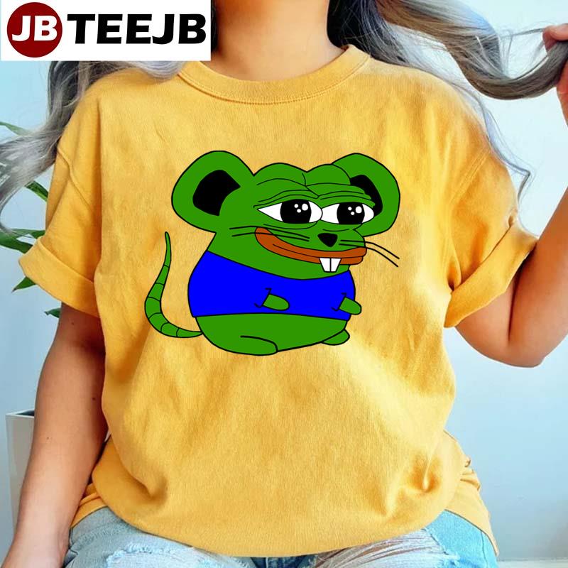 Rare Mouse Pepe Unisex T-Shirt