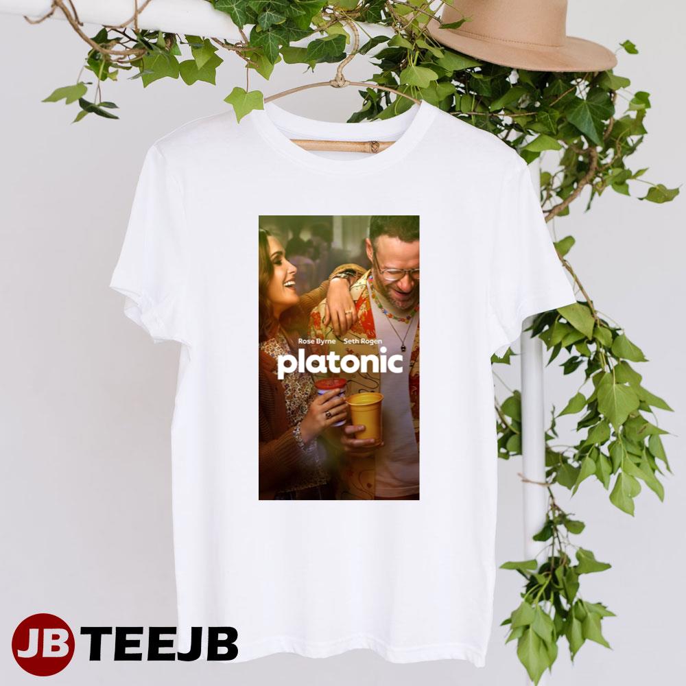 Róe Byrne Seth Rogen Platonic Movie 2023 Unisex T-Shirt