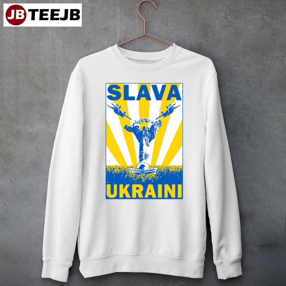 Retro Slava Ukraini Unisex Sweatshirt