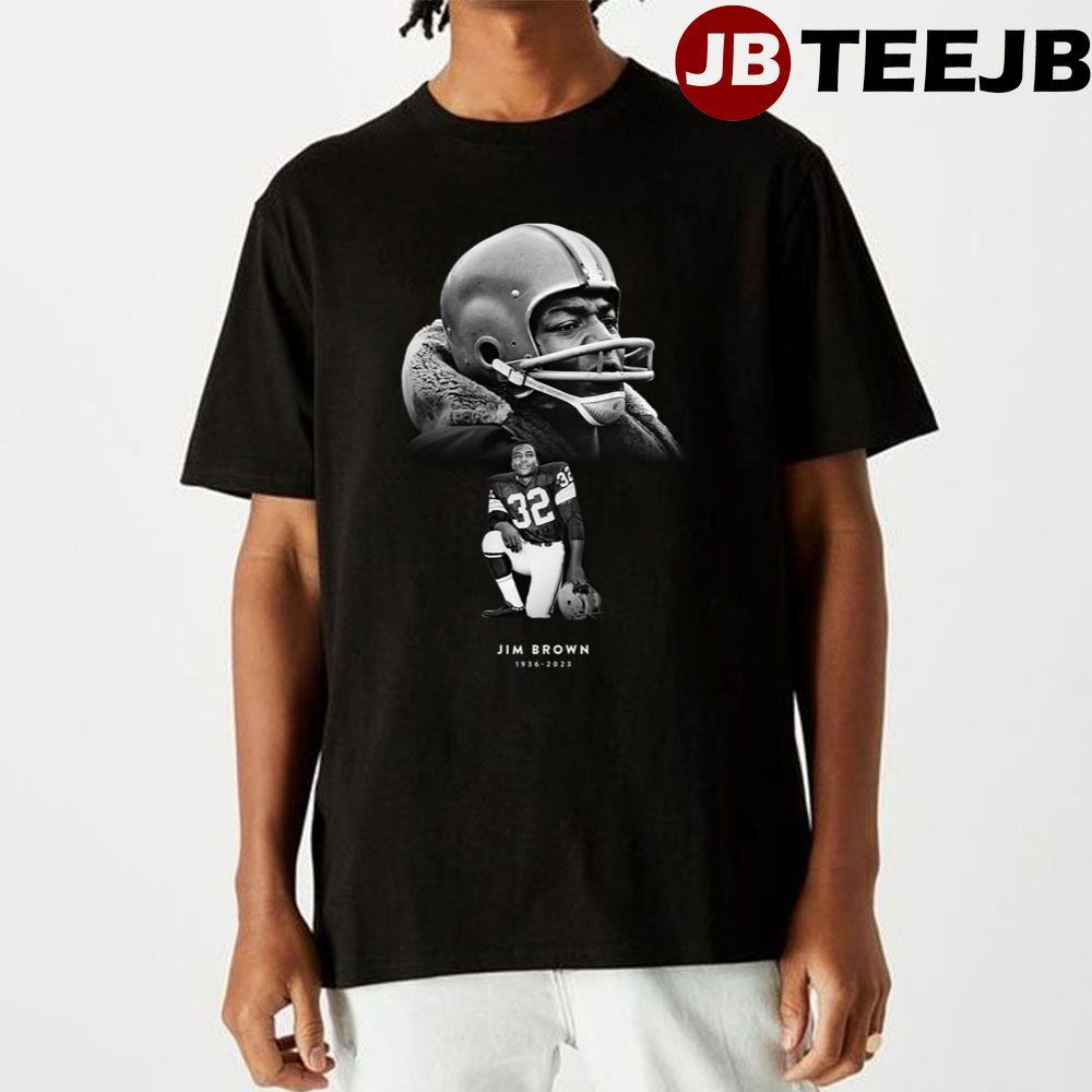 Rip Jim Brown 1936 2023 Football Player Unisex T-Shirt