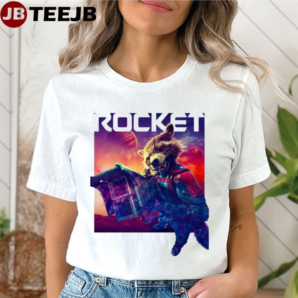 Rocket Guardians Of The Galaxy Vol. 3 2023 Unisex T-Shirt