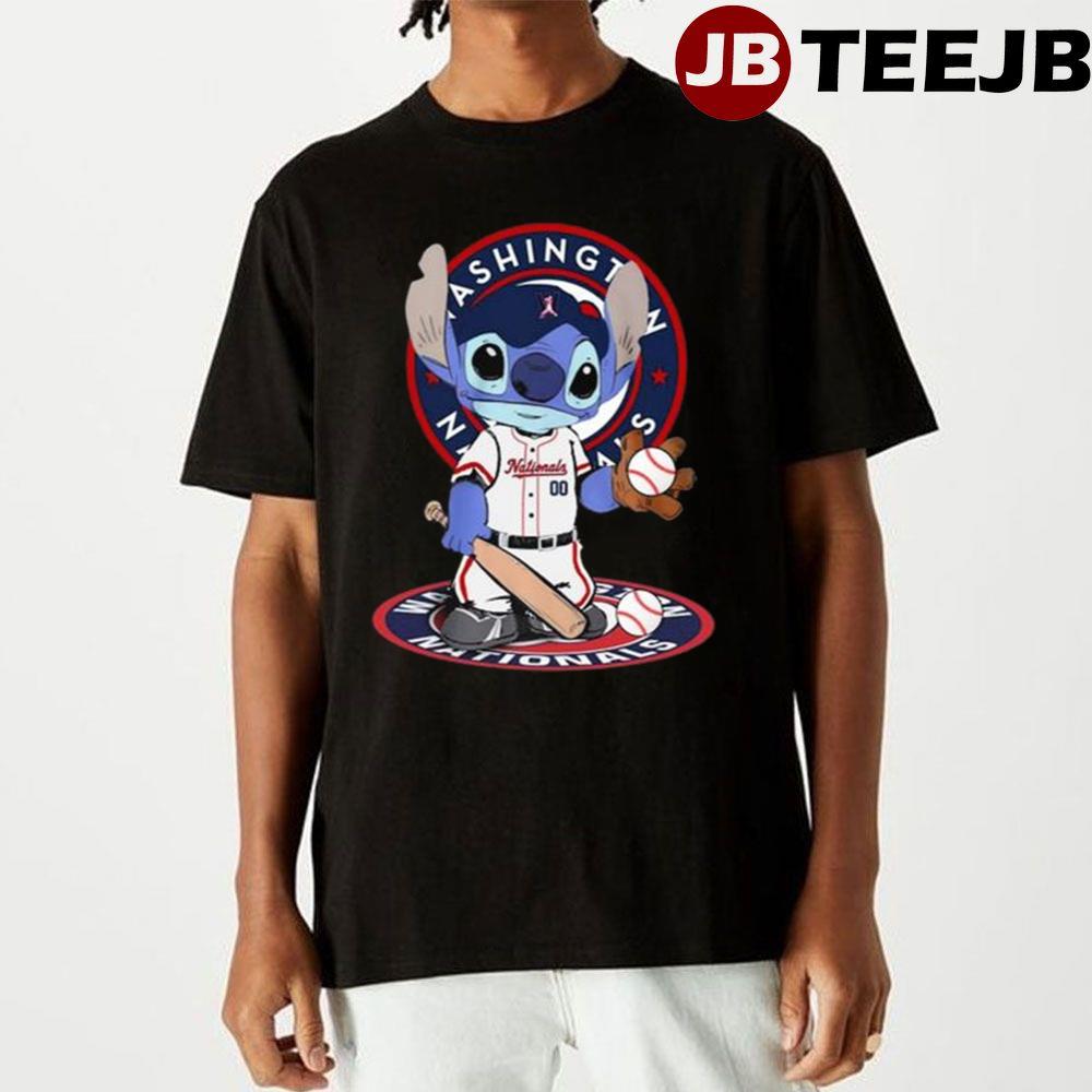 Stitch Washington Nationals Baseball Unisex T-Shirt