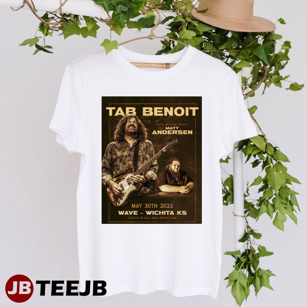 Tab Benoit With Matt Andersen May Tour 2023 Unisex T-Shirt