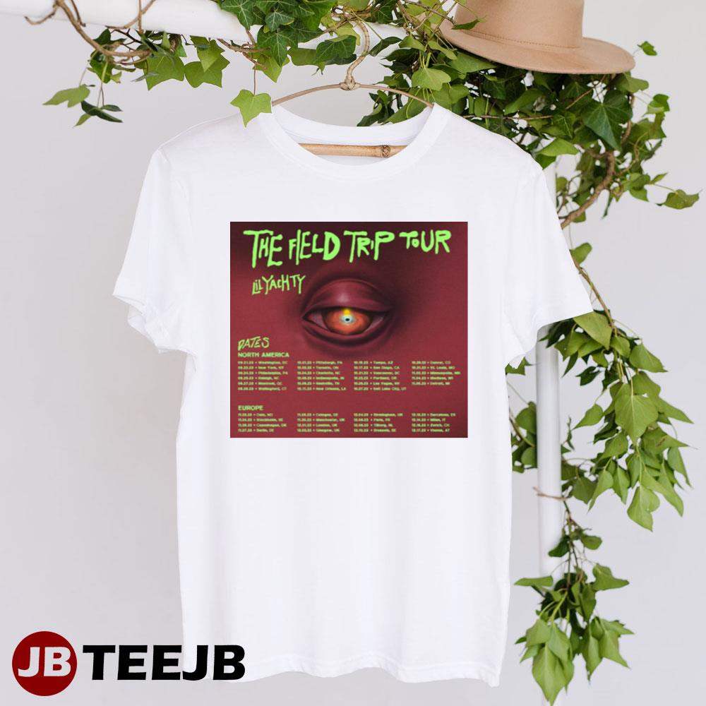 The Field Trip Lil Yachty North America Europe Tour 2023 Unisex T-Shirt