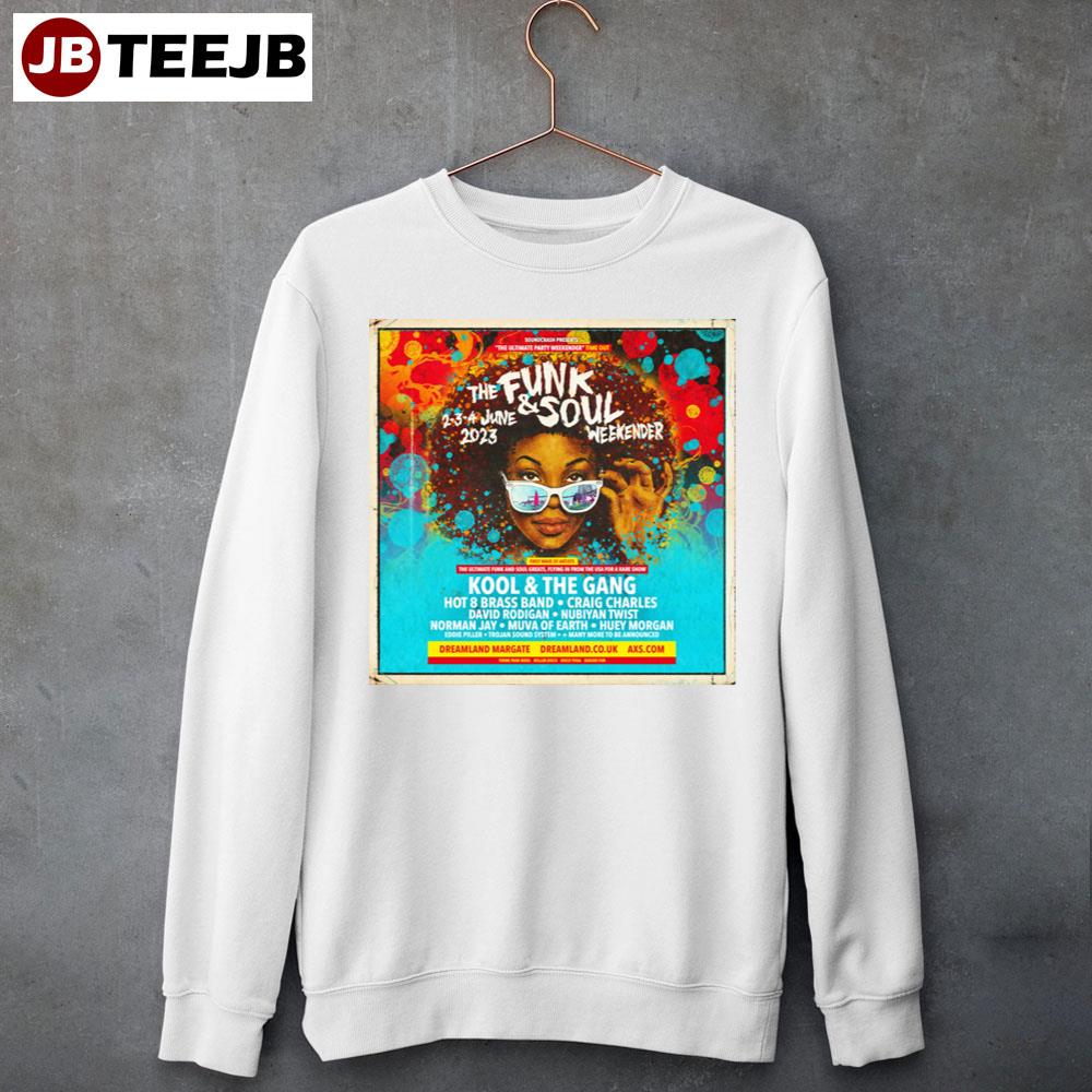 The Funk And Soul Weekender Kool And The Gang 2023 Unisex T-Shirt