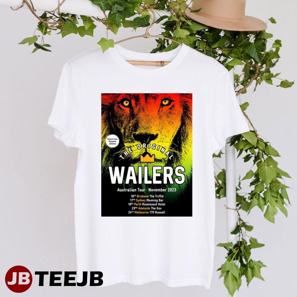 The Original The Wailers Australian Tour November 2023 Unisex T-Shirt