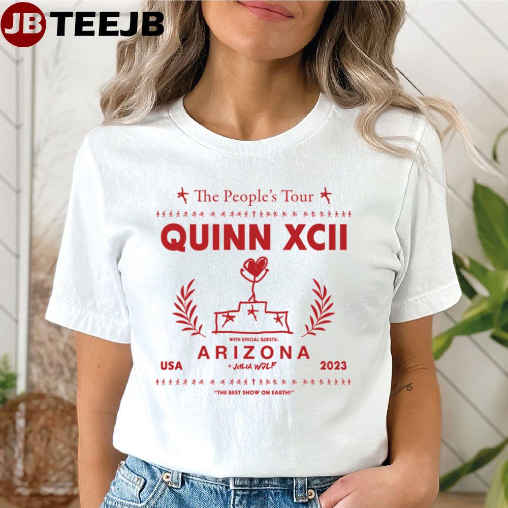 The People’s Tour 2023 Quinn Xcii, Arizona & Julia Wolf Unisex T-Shirt