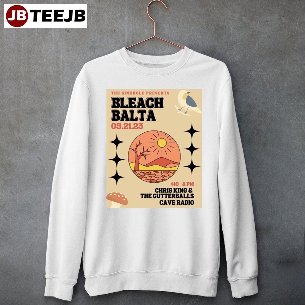 The Sinkhole Presents Bleach Balta 21 05 2023 Unisex T-Shirt