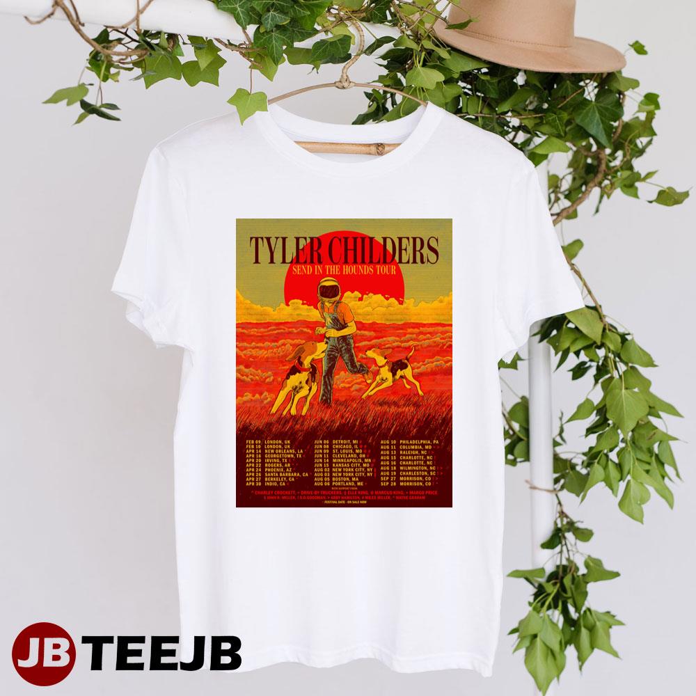 Tyler Childers Confirms 2023 “Send In The Hounds Tour Unisex T-Shirt