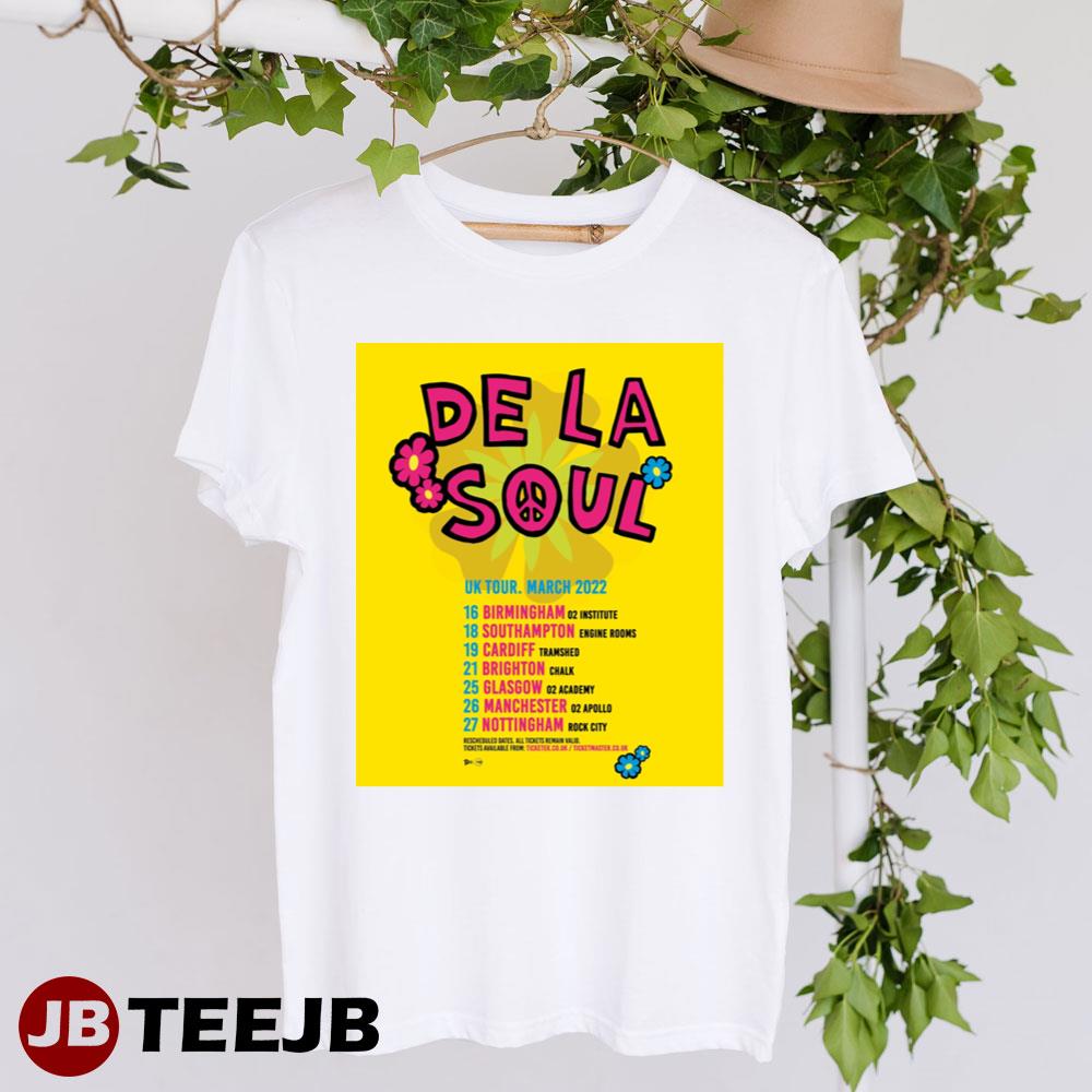 Uk Tour March 2022 De La Soul Unisex T-Shirt