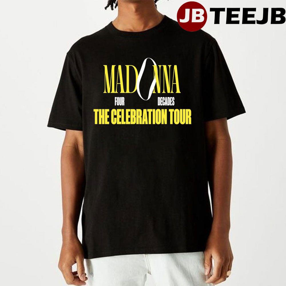 2023 Madonna Four Decades The Celebration Tour Unisex T-Shirt