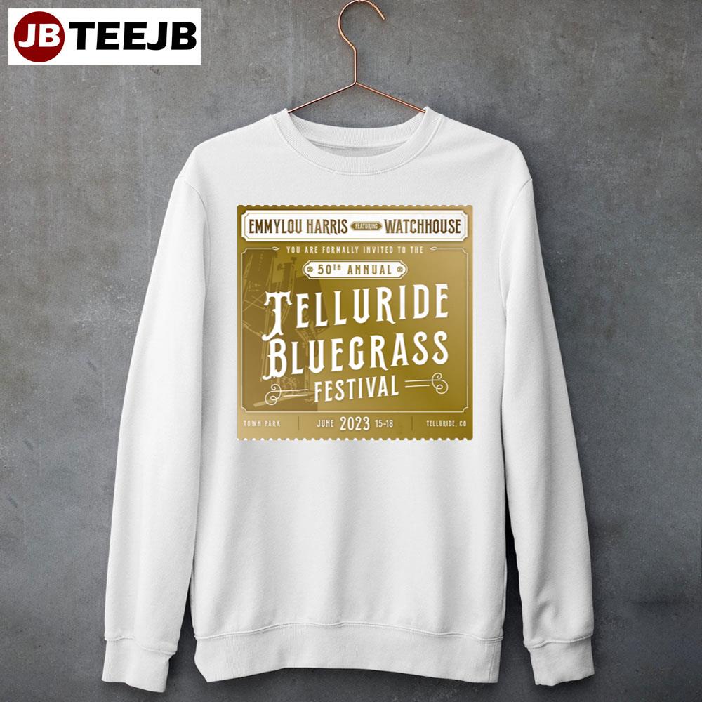 50th Annuak Telluride Bluegrass Festival 2023 Unisex T-Shirt