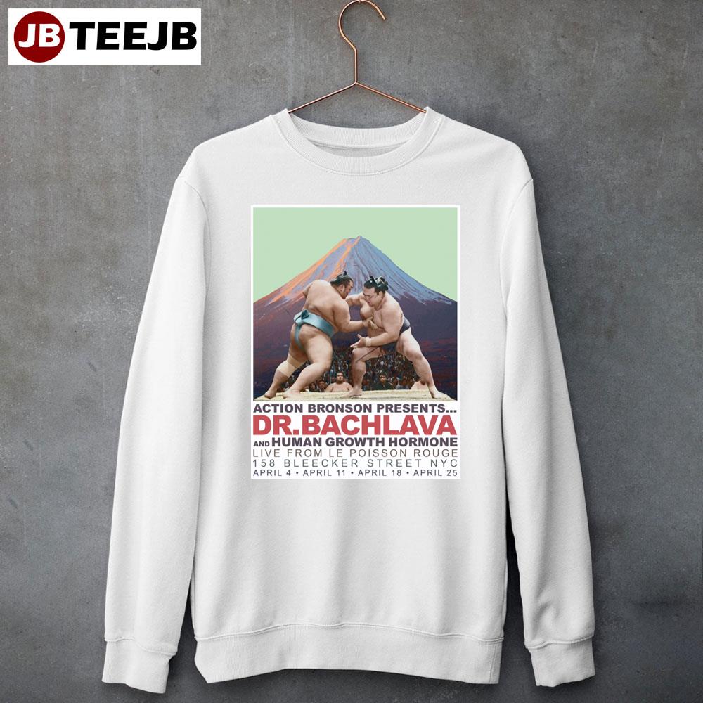 Action Bronson Presents Dr Bachlava And Human Growth Hormone Live From Le Poisson Rouge Unisex T-Shirt