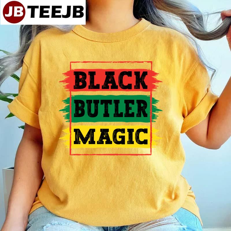 African History Month Pride Black Butler Unisex T-Shirt