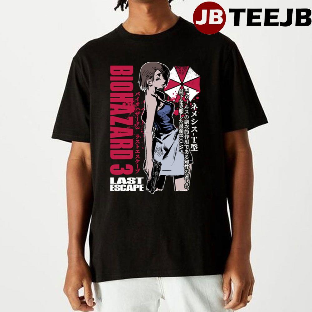 Biohazard 3 Resident Evil Anime Unisex T-Shirt