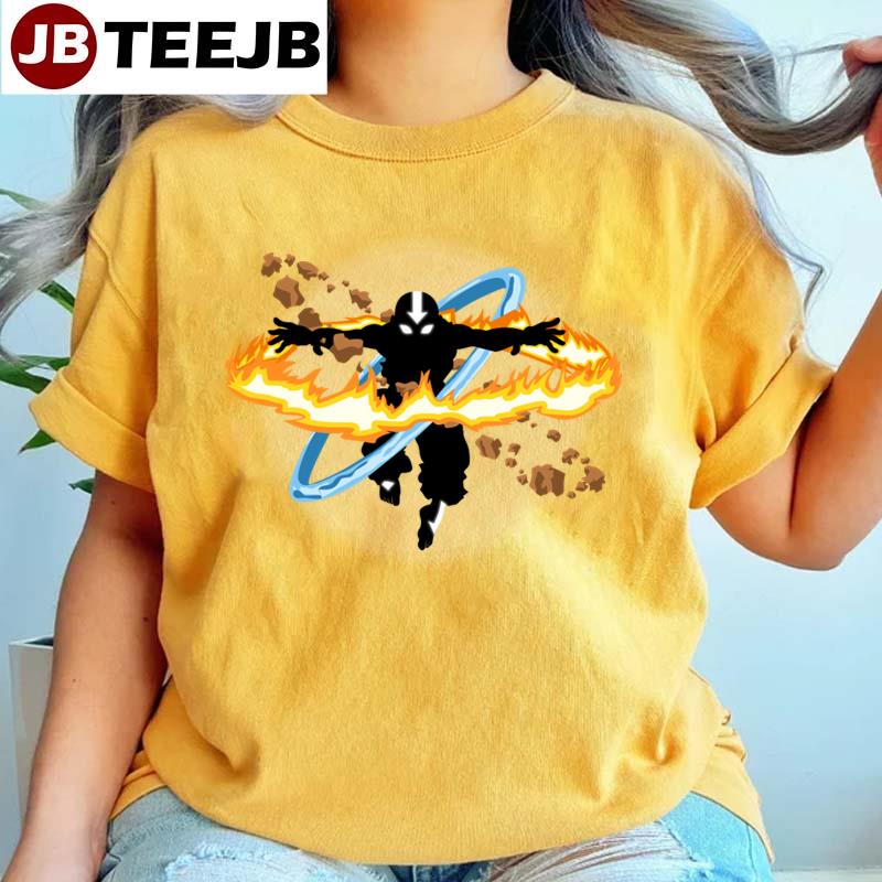 Black Art Fire Avatar Last Airbender Unisex T-Shirt